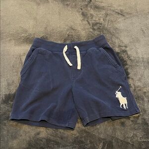 Polo by Ralph Lauren Dark Blue Garment shorts boys size 6. Drawstring.